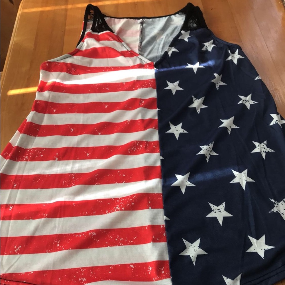New American shirt $40 says 2 xl fits smaller
